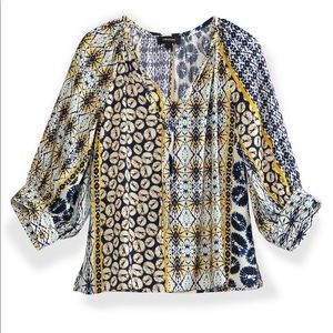 Karen Kane Peasant Top